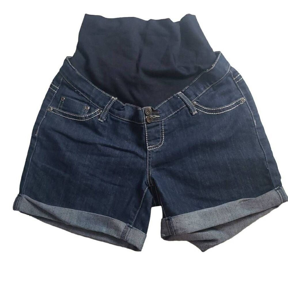 Three Seasons Maternity Jean Shorts Size Medium